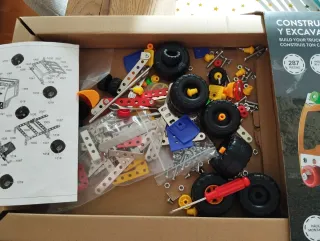 Juguetes Construcción Camión Excavadora