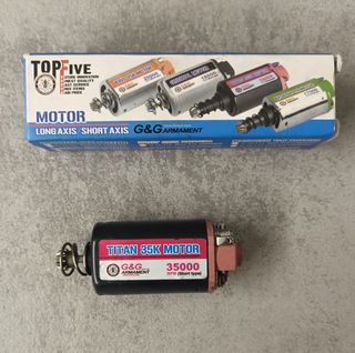Motore asg 35K Titan G&G albero corto
