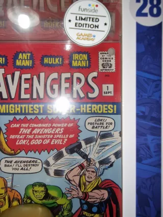 Funko Pop Iron Man 28 Marvel Comic Cover