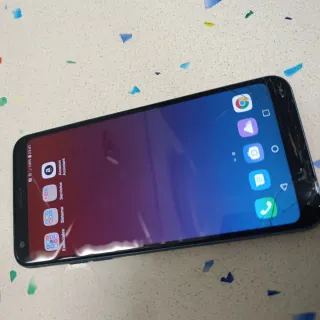 Cellulare LG Q7 Blu Multicolore