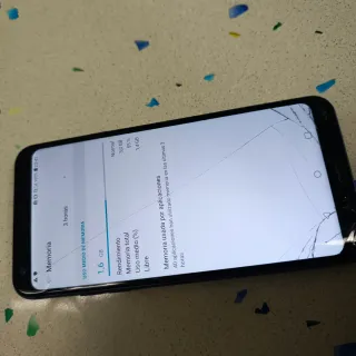 Cellulare LG Q7 Blu Multicolore