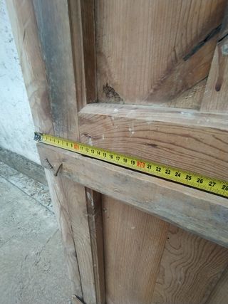 Puerta madera antigua 200x100cm