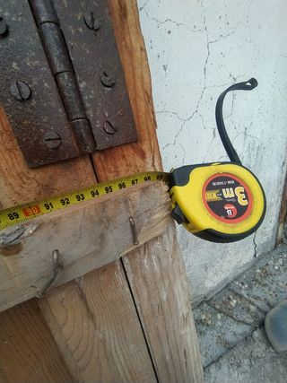 Puerta madera antigua 200x100cm