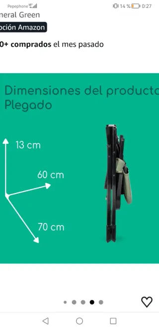 Trona Bebeconfort plegable