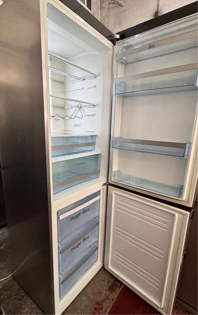 FRIGORÍFICO COMBI NO FROST MARCA TEKA EN INOX