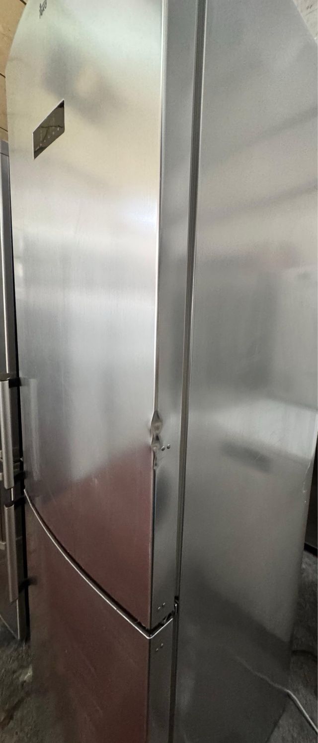 FRIGORÍFICO COMBI NO FROST MARCA TEKA EN INOX