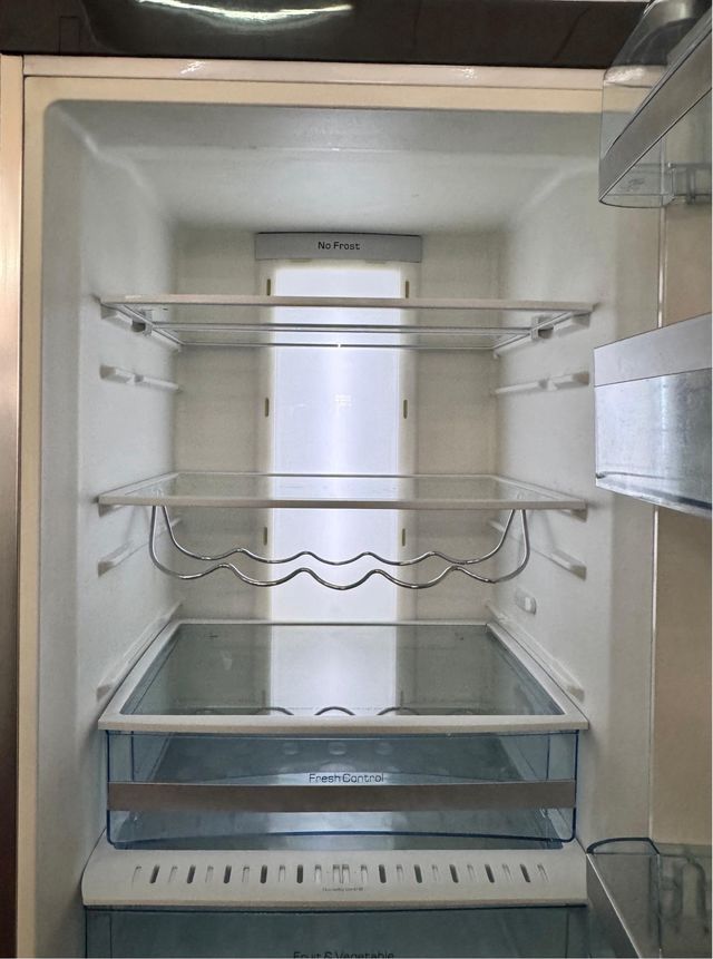 FRIGORÍFICO COMBI NO FROST MARCA TEKA EN INOX