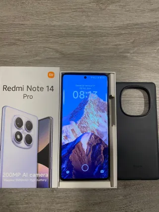 Xiaomi Redmi Note 14 Pro Negro 256 GB