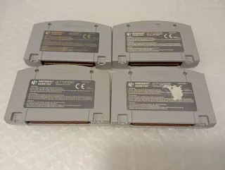 Lote 4 Giochi Nintendo 64: Mario, Yoshi, Banjo