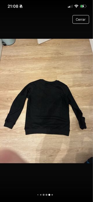 Sudadera para niños Kenzo Negra con Logo Tigre