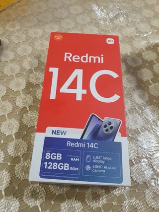 Xiaomi Redmi 14C Negro con funda Hello Kitty