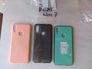 Fundas Xiaomi Redmi Note 7 (3 unidades)