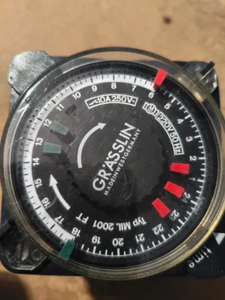 Temporizador Grasslin MIL 2001