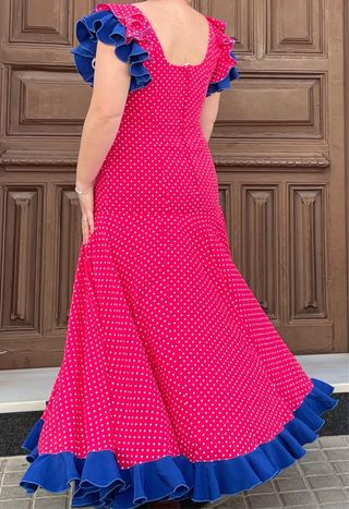 Traje de Flamenca bata fresquita Talla 42-44 -46