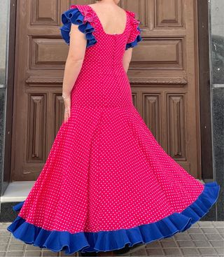 Traje de Flamenca bata fresquita Talla 42-44 -46