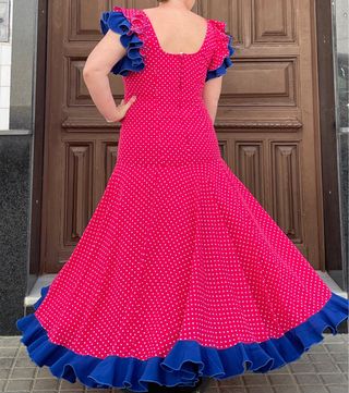 Traje de Flamenca bata fresquita Talla 42-44 -46