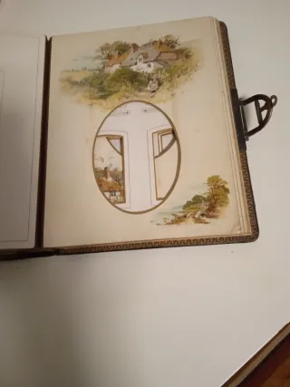 Álbum de fotos victoriano