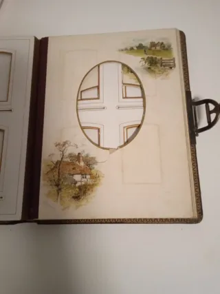 Álbum de fotos victoriano