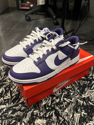 Zapatillas Nike Dunk Low Morado Blanco