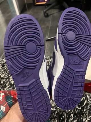 Zapatillas Nike Dunk Low Morado Blanco