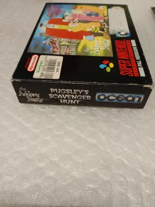 The Addams Family SNES PAL España Super Nintendo