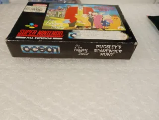 The Addams Family SNES PAL España Super Nintendo