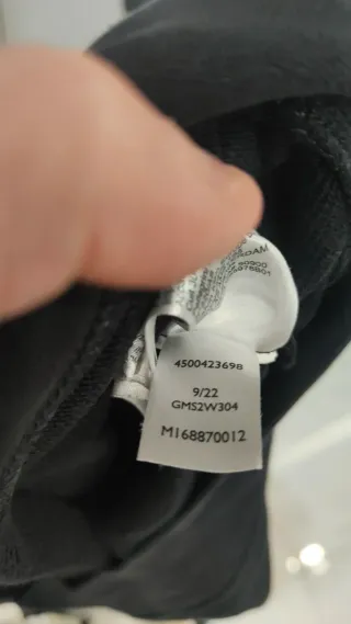 Felpa con cappuccio Calvin Klein nera