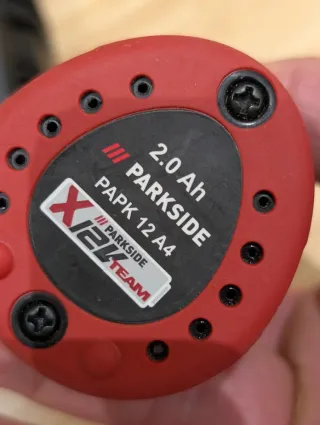 Bateria e Carregador Parkside 12V
