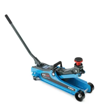 Gato hidráulico nuevo en su caja