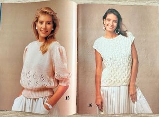 Revista con lanas y moda