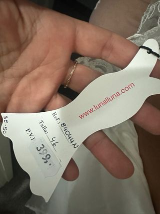 Vestido de Novia Blanco Talla 46