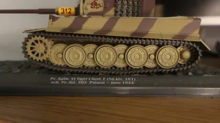 Tanque de camuflado Leopard segunda guerra mundial