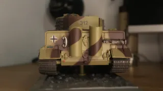 Tanque de camuflado Leopard segunda guerra mundial