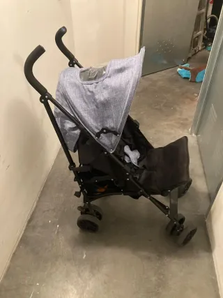 Silla de paseo ligera azul