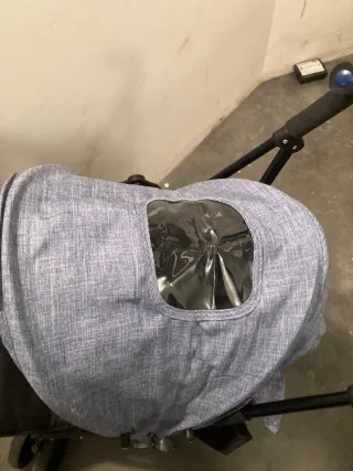 Silla de paseo ligera azul
