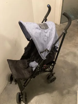 Silla de paseo ligera azul