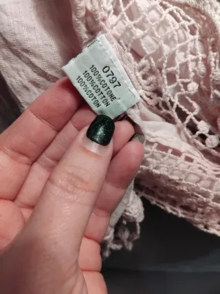 Sciarpa donna cotone 100% rosa