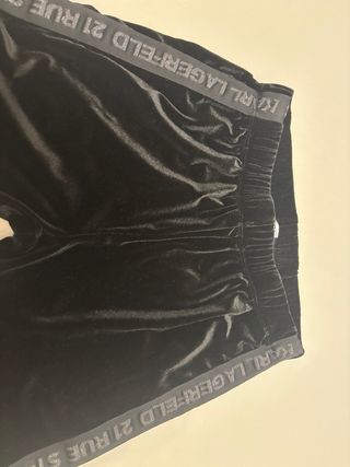 Pantalón Karl Lagerfeld negro niña