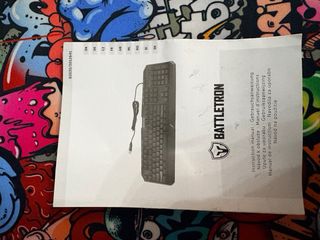 Teclado Gaming LED Battletron Nuevo