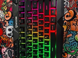 Teclado Gaming LED Battletron Nuevo