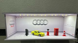 Garaje escala 1/64 Audi Hot Wheels