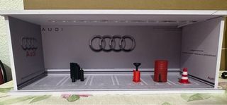 Garaje escala 1/64 Audi Hot Wheels