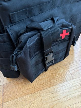 Gilet tattico softair nero