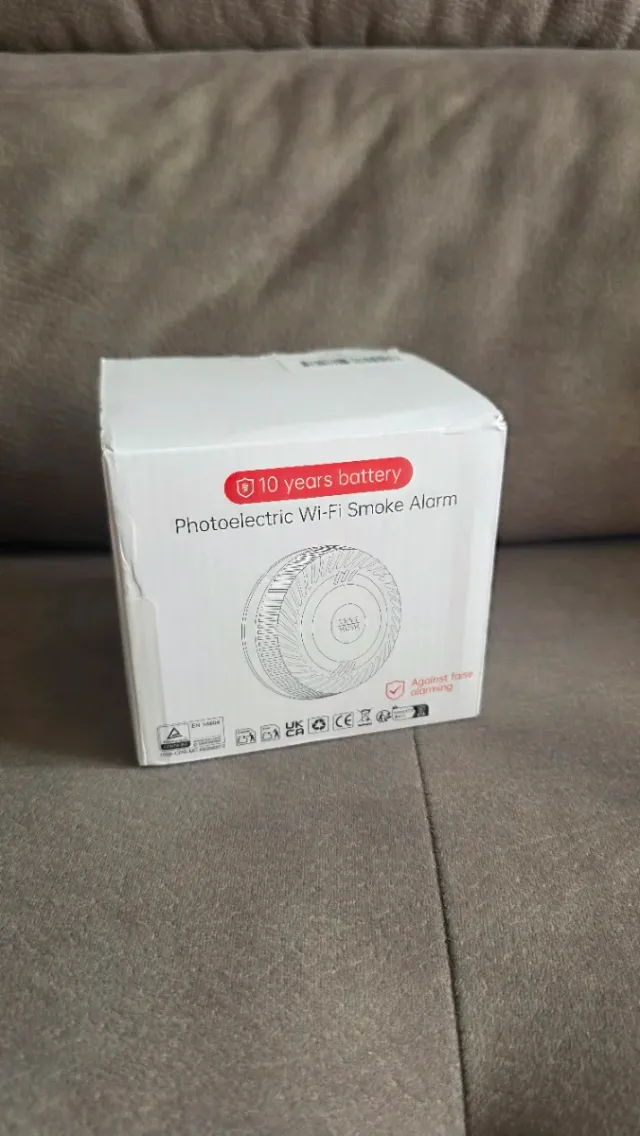 Detector de humo Wi-Fi 10 años