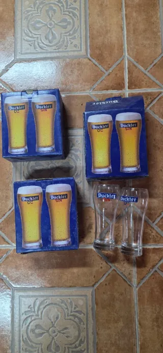 Vasos Cerveza Buckler (Pack 3x 2uds)