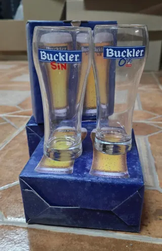 Vasos Cerveza Buckler (Pack 3x 2uds)