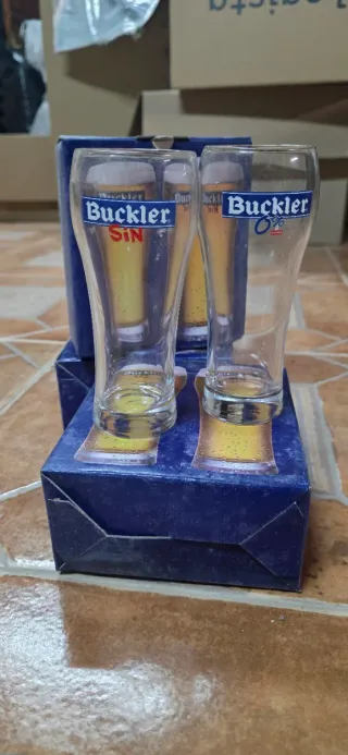 Vasos Cerveza Buckler (Pack 3x 2uds)