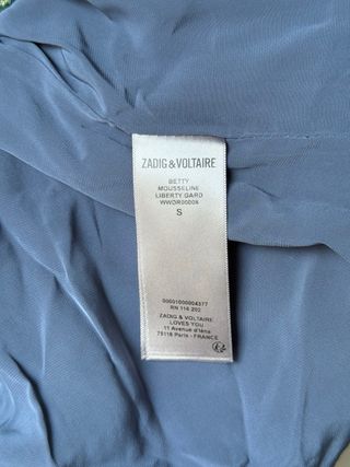 Zadig & Voltaire Betty Mousseline Liberty Garden