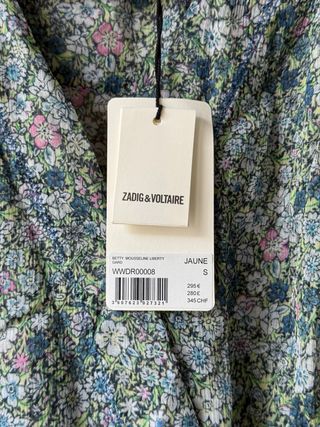 Zadig & Voltaire Betty Mousseline Liberty Garden