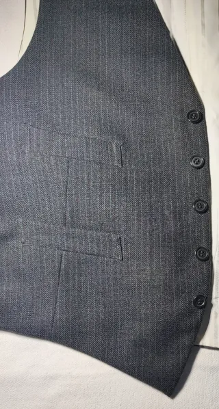 Gilet gessato
